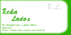 reka lados business card